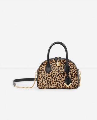 The Kooples + Medium Leopard-Print Bag