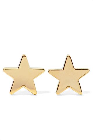 Jennifer Meyer + Star 18-Karat Gold Earrings