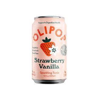OliPop + Strawberry Vanilla Sparkling Tonic