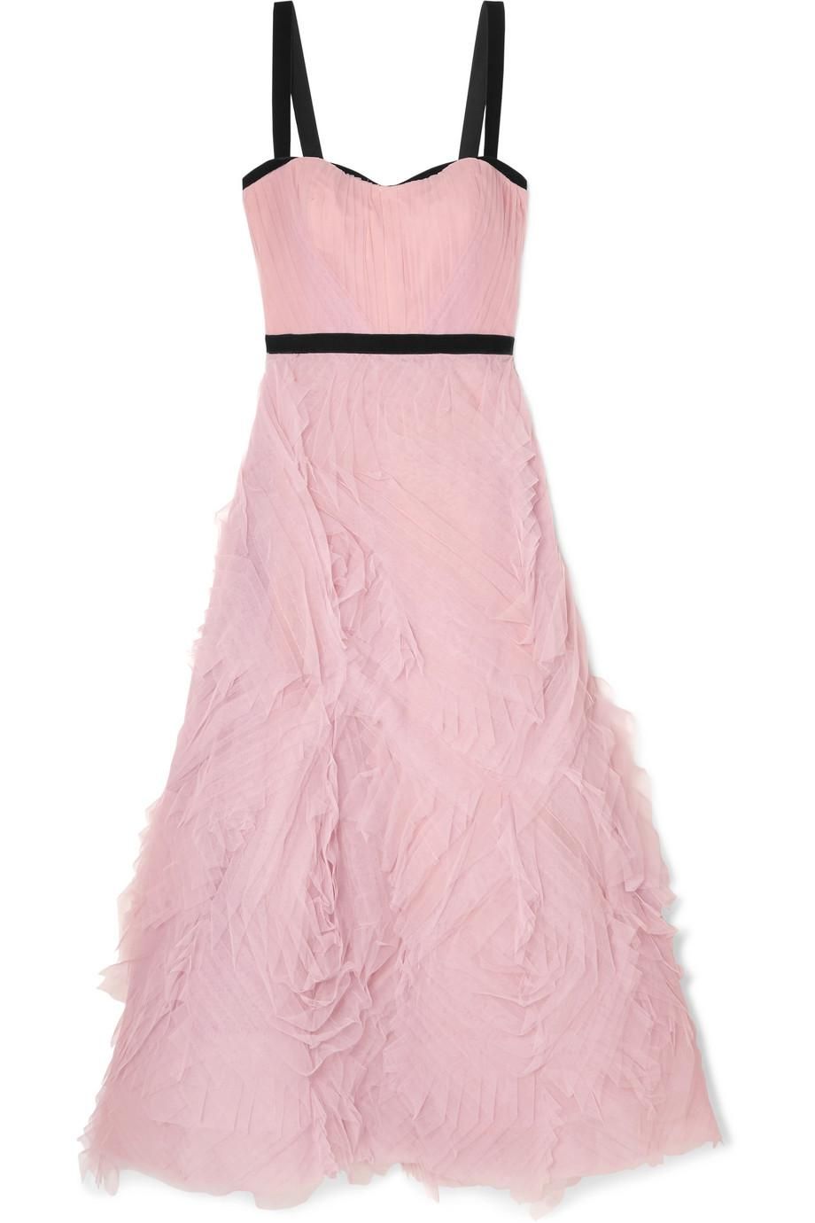 6 Pink Celebrity Wedding Dresses That Won Our Hearts | Who What Wear