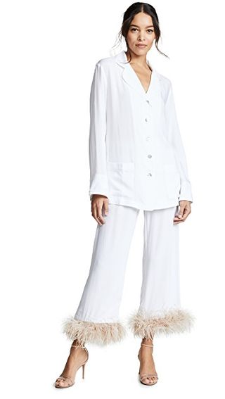 Sleeper + White Pajama Suit
