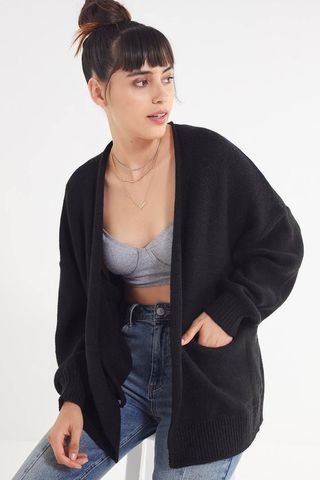 Urban Outfitters + Colie Oversized Open-Front Cardigan