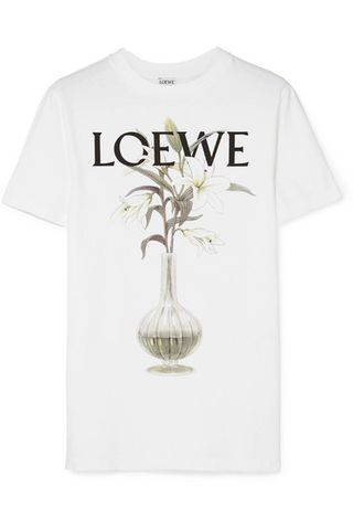 Loewe + Printed Cotton Jersey T-Shirt