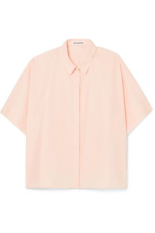 Jil Sander + Cotton-Poplin Shirt