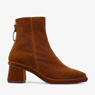 Reike Nen + Copper Ring Suede Ankle Boots