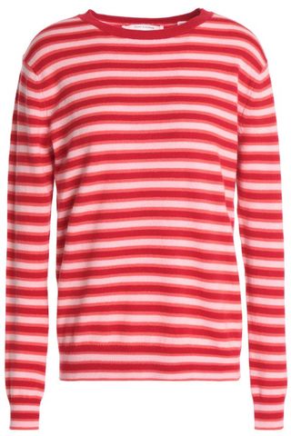 Chinti and Parker + Striped Wool and Cashmere-Blend Sweater