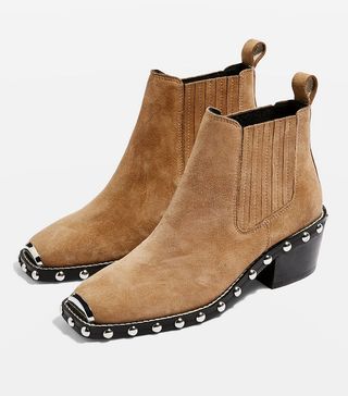 Topshop + Alana Low Ankle Boots