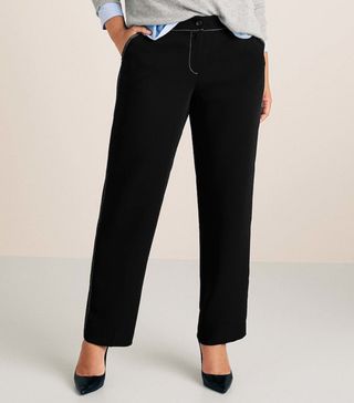 Violeta + Contrast Seam Trousers