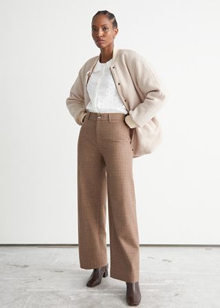 
Other Stories + Wide Wool Trousers