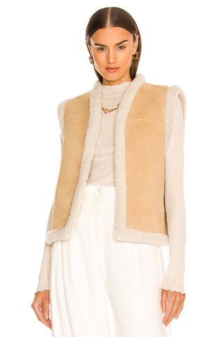 Nili Lotan + Jesse Shearling Vest