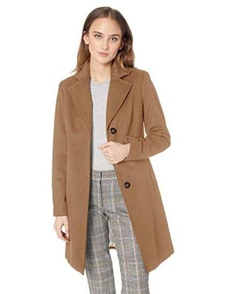 Calvin Klein + Classic Cashmere Wool Blend Coat