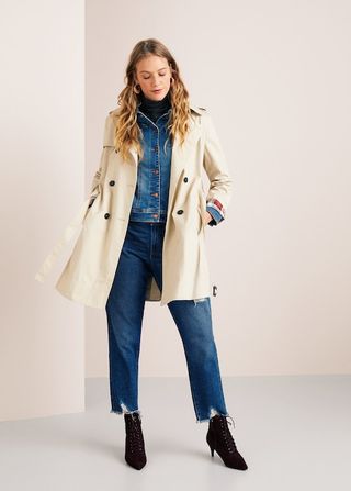 Violeta by Mango + Classic Belted Trench