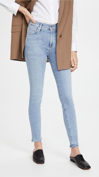 Citizens of Humanity + Rocket Ankle Mid Rise Skinny Jeans