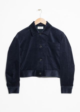 & Other Stories + Cropped Corduroy Jacket