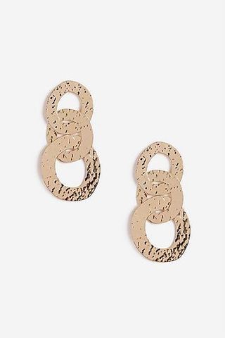 Topshop + *Hammered Link Earrings