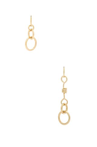 Rebecca Minkoff + Mismatched Twisted Links Earrings