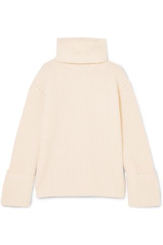 Equipment + Uma Oversized Wool and Cashmere-Blend Turtleneck Sweater