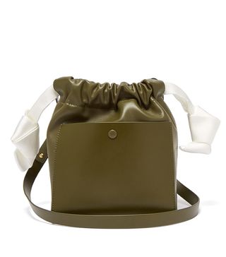 Sophie Hulme + Knot Leather Crossbody Bag