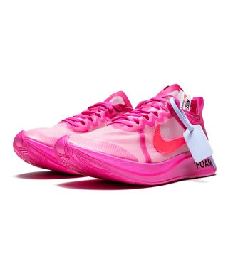 Off-White x Nike + Zoom Fly SP Pink