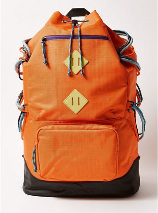 Topshop + Orange Backpack