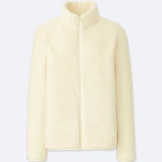 Uniqlo + Fluffy Yarn Fleece Zip-Up Jacket