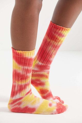 Out From Under + Tie-Dye Boot Sock