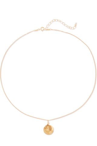 Chan Luu + Gold-Tone and Crystal Necklace
