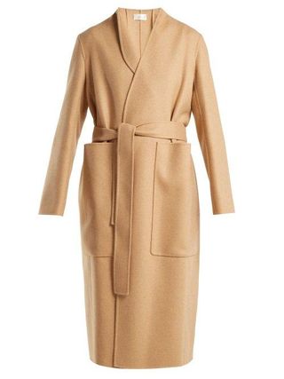 The Row + Paret Double Faced Wool and Cashmere Blend Coat