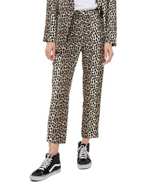 Topshop + Leopard Trousers