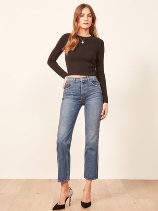 The Reformation + Cynthia High Relaxed Jean