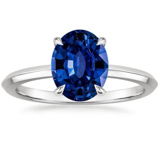 Brilliant Earth + Lab Created Sapphire Hazel Ring
