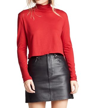 Ei8htdreams + Wool High Neck Crop Top