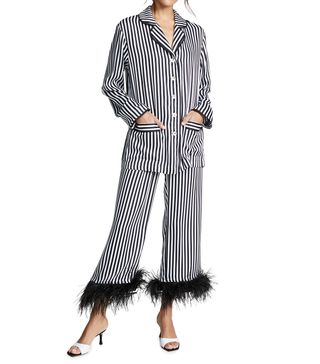 Sleeper + Striped Pajama Set