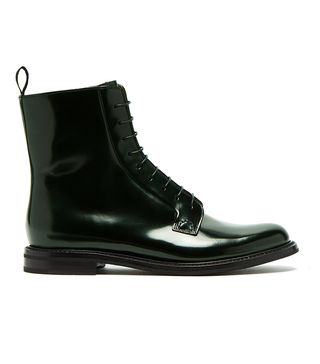 Church's + Alexandra Lace-Up Leather Ankle Boots