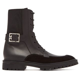 Givenchy + Aviator 4G Leather Boots