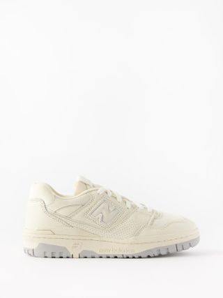 New Balance + 550 Leather Trainers