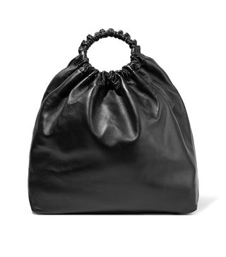 The Row + Double Circle XL Leather Tote