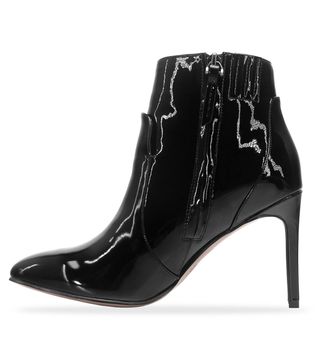 Who What Wear + Rebekah Patent Pointed Heeled Fashion Boots