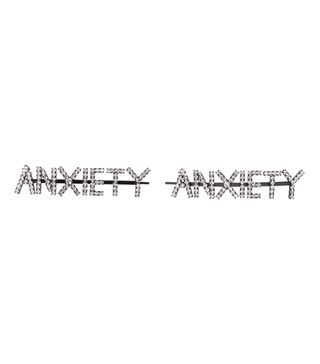 Ashley Williams + Transparent Anxiety Hair Clips