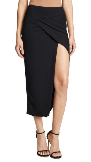 Michelle Mason + Wrap Skirt