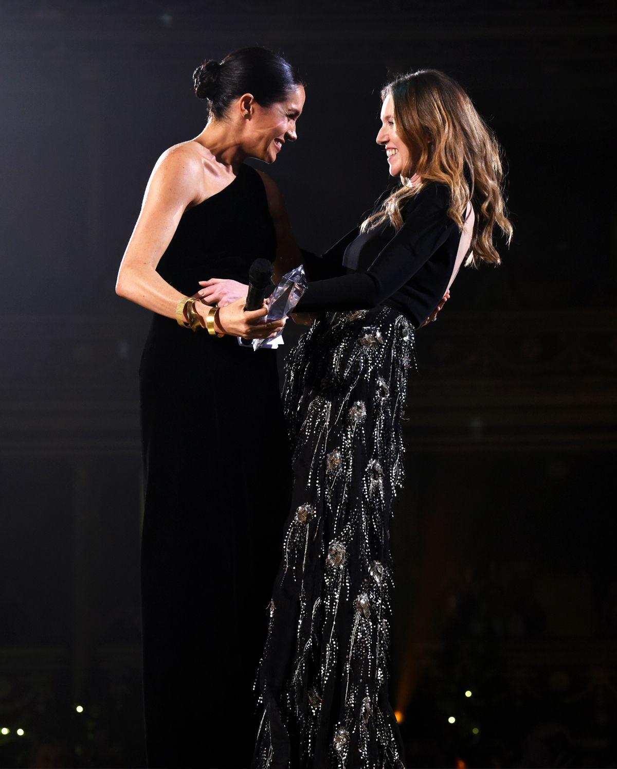 Meghan Markle at the British Fashion Awards | Who What Wear