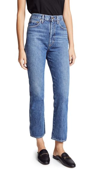 Agolde + Pinch Waist High Rise Kick Jeans