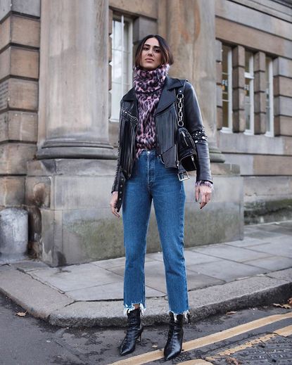 5 Winter Outfits Featuring Black Ankle Boots and Jeans | Who What Wear