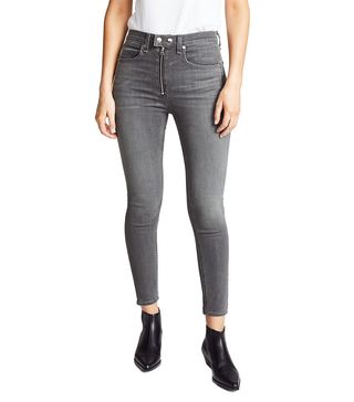 Rag & Bone + The Baxter Coated Skinny Jeans