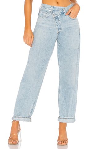 Agolde + Criss Cross Upsized Jean in Suburbia