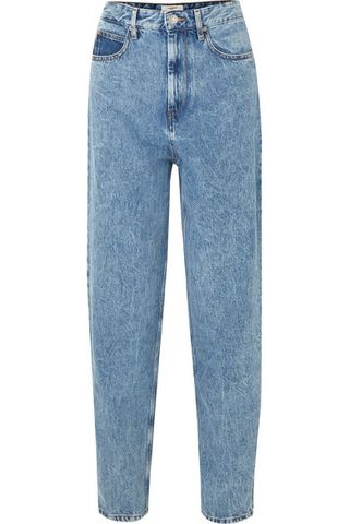Isabel Marant Étoile + Corsyj High-Rise Tapered Jeans