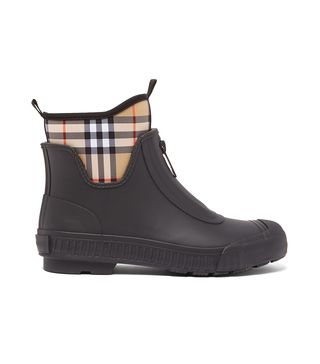 Burberry + Flinton Vintage-Checked boots