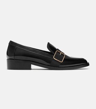 Zara + Loafer With Metal Detail