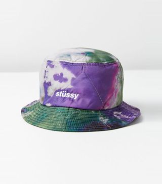 Stussy + Curtis Tie-Dye Quilted Bucket Hat