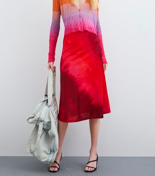 Zara + Tie-Dye Skirt